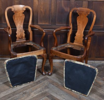 Pair Of Victorian Walnut Armchairs SAI3824 - Image 16