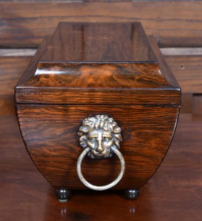 Rosewood Tea Caddy SAI3777 - Image 12