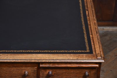 Victorian Oak Partner Desk SAI3753 - Image 5