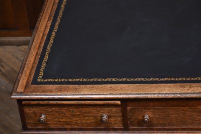 Victorian Oak Partner Desk SAI3753 - Image 6