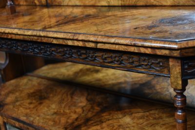Victorian Walnut Display Cabinet SAI3760 - Image 7