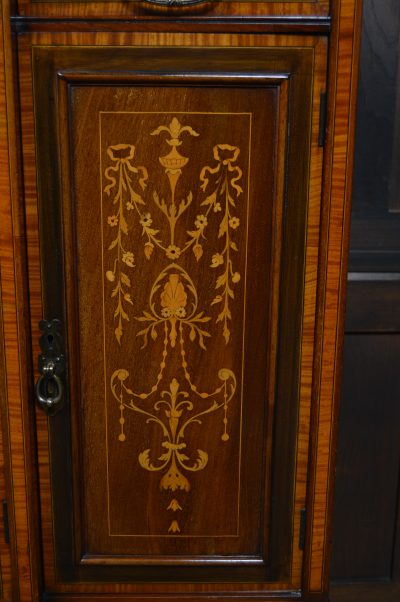 Edwardian Mahogany Display Cabinet SAI3303 - Image 3