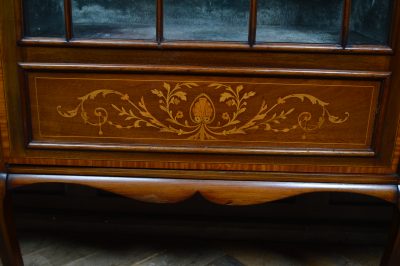 Edwardian Mahogany Display Cabinet SAI3303 - Image 4