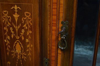 Edwardian Mahogany Display Cabinet SAI3303 - Image 5