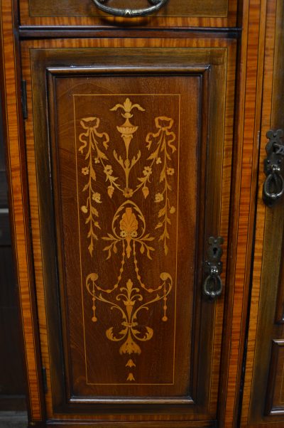 Edwardian Mahogany Display Cabinet SAI3303 - Image 6