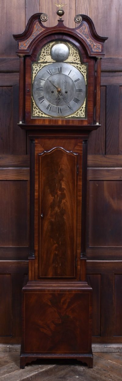 Scottish Mahogany Longcase Clock By Ninian Davidson Of Dunse SAI3642 - Image 2