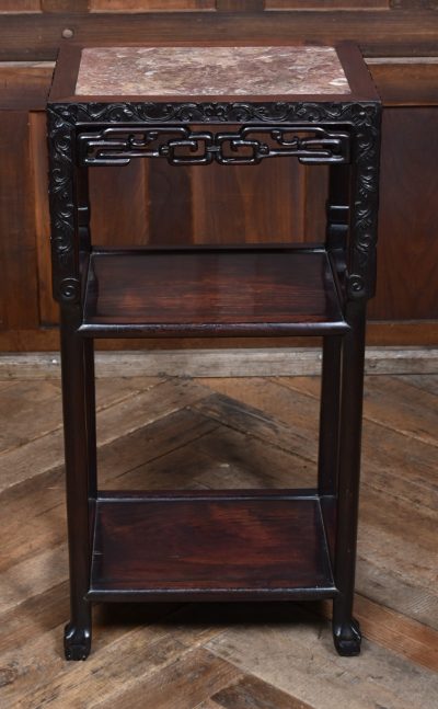 Chinese Marble Top Side Table SAI3726 - Image 6