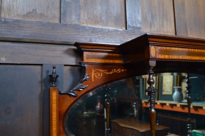 Edwardian Mahogany Display Cabinet SAI3303 - Image 7
