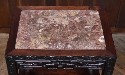 Chinese Marble Top Side Table SAI3726 - Image 7