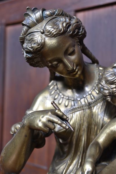 Bulio Bronze Mother And Child SAI3779 - Image 5