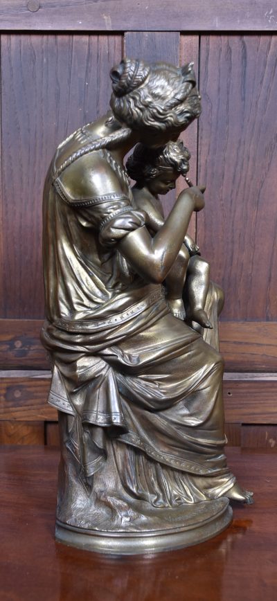 Bulio Bronze Mother And Child SAI3779 - Image 6