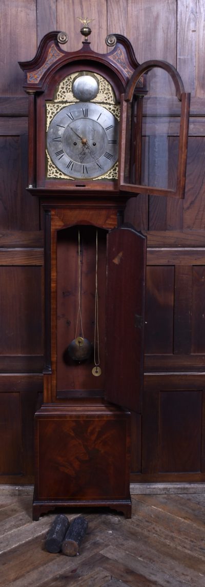 Scottish Mahogany Longcase Clock By Ninian Davidson Of Dunse SAI3642 - Image 7