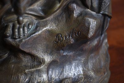 Bulio Bronze Mother And Child SAI3779 - Image 10