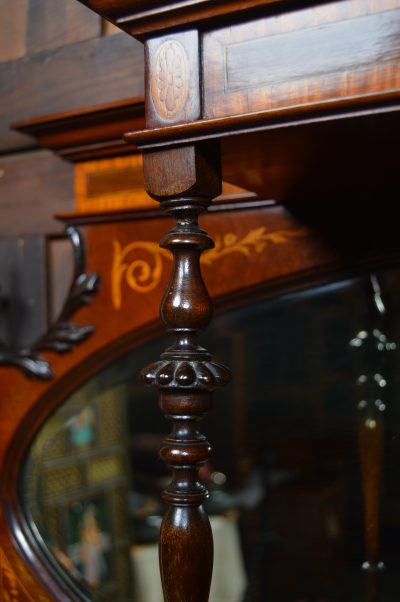 Edwardian Mahogany Display Cabinet SAI3303 - Image 13