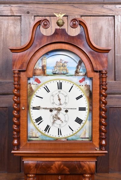 Scottish Mahogany Longcase /Grandfather Clock SAI3715 - Image 2