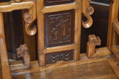 Pair of Chinese Hardwood Arm-chairs SAI3806 - Image 7