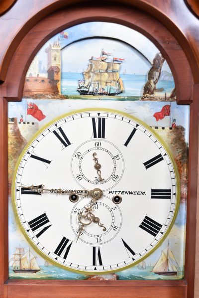 Scottish Mahogany Longcase /Grandfather Clock SAI3715 - Image 4