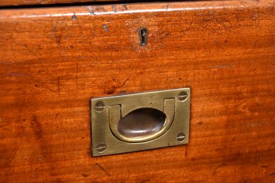Victorian Mahogany Campaign Chest SAI3741 - Image 3
