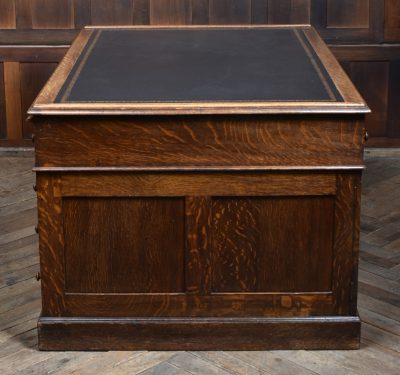 Victorian Oak Partner Desk SAI3753 - Image 25