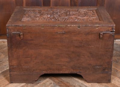 19th-century Indian Teak Storage Chest SAI3894 - Image 20