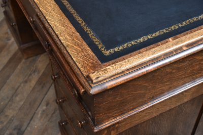 Victorian Oak Partner Desk SAI3753 - Image 26