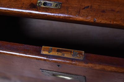 Victorian Mahogany Campaign Chest SAI3741 - Image 9