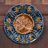 Majolica Plate By Schutz Blansko SAI3616 - Image 2