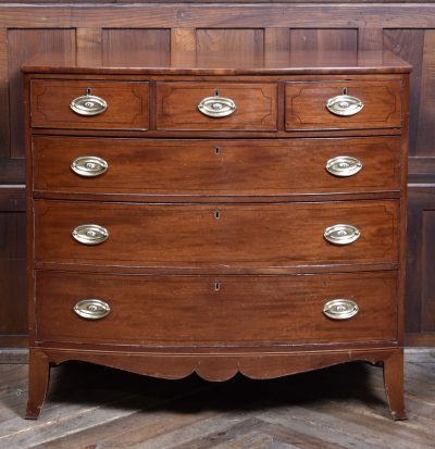 Georgian Mahogany Chest Of Drawers SAI3754 - Image 3