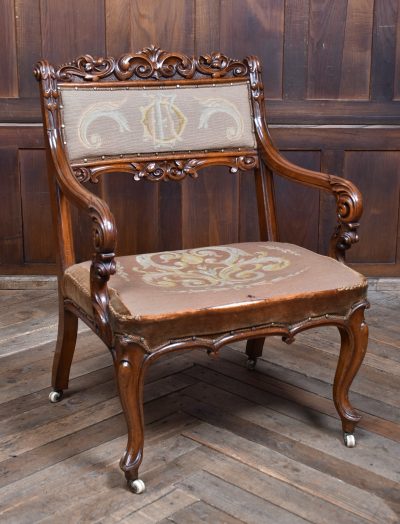 Victorian Walnut Chair SAI3781 - Image 2