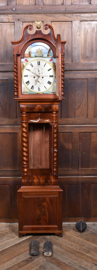 Scottish Mahogany Longcase /Grandfather Clock SAI3715 - Image 13