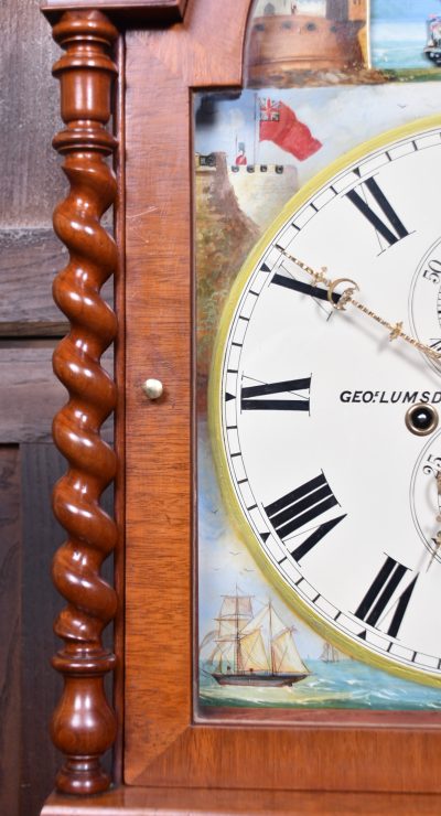 Scottish Mahogany Longcase /Grandfather Clock SAI3715 - Image 14