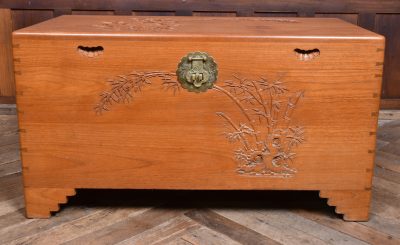 Chinese Camphor Wood Blanket Box SAI3728 - Image 6