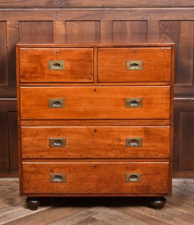 Victorian Mahogany Campaign Chest SAI3741 - Image 15