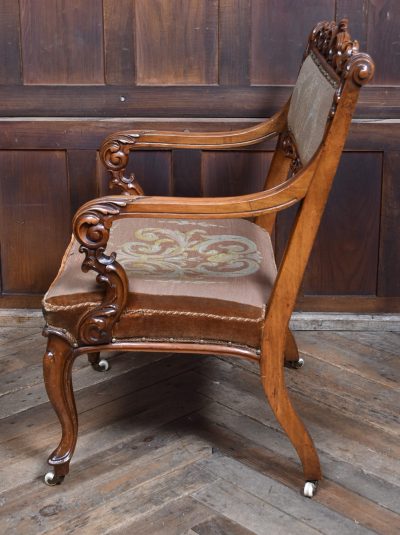Victorian Walnut Chair SAI3781 - Image 12