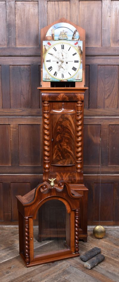 Scottish Mahogany Longcase /Grandfather Clock SAI3715 - Image 24