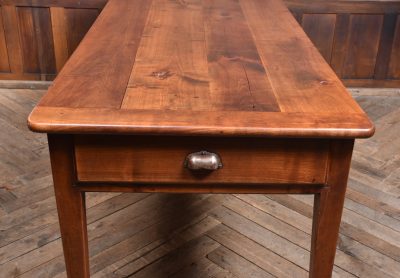 French Cherry Wood Farmhouse Table SAI3797 - Image 11