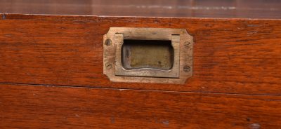 19th Century Teak Campaign Chest SAI3729 - Image 4