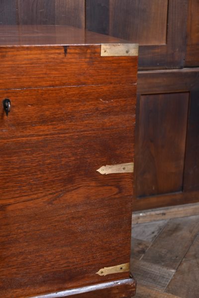 19th Century Teak Campaign Chest SAI3729 - Image 6