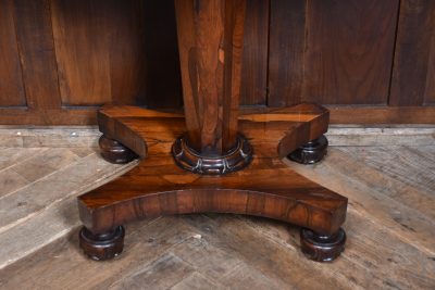 Victorian Rosewood Fold-over Card Table SAI3783 - Image 3