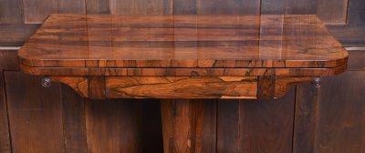 Victorian Rosewood Fold-over Card Table SAI3783 - Image 4