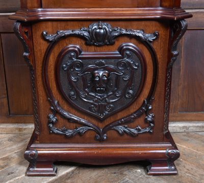 9ft Mahogany Long Case/ Grandfather Clock SAI1685 - Image 16