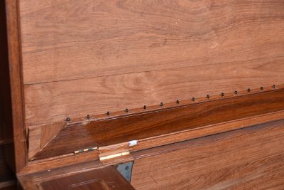 19th Century Teak Campaign Chest SAI3729 - Image 12