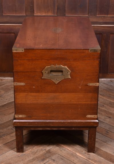 19th Century Teak Campaign Chest SAI3729 - Image 18
