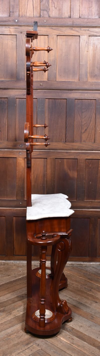Victorian Mahogany Hall Stand SAI3743 - Image 9