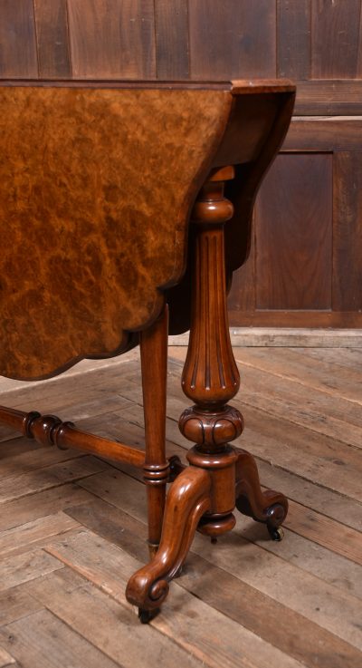 Victorian Walnut Sutherland Table SAI3767 - Image 3