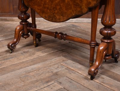 Victorian Walnut Sutherland Table SAI3767 - Image 4