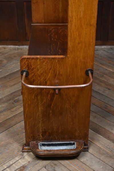 Art Nouveau Oak Hall Stand SAI3785 - Image 16