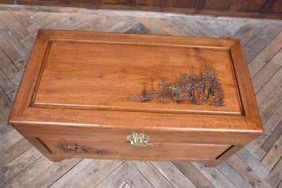 Chinese Camphor Wood Storage/ Blanket Box SAI3800 - Image 6