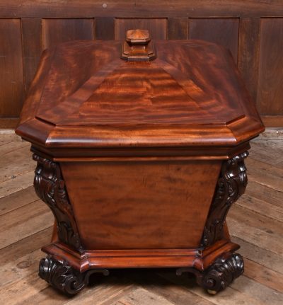 Victorian Mahogany Cellarette / Wine Cooler SAI3812 - Image 9