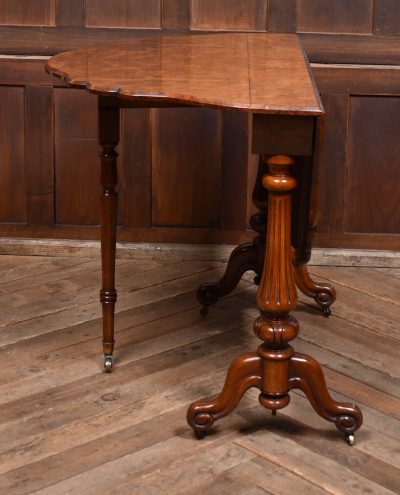Victorian Walnut Sutherland Table SAI3767 - Image 8